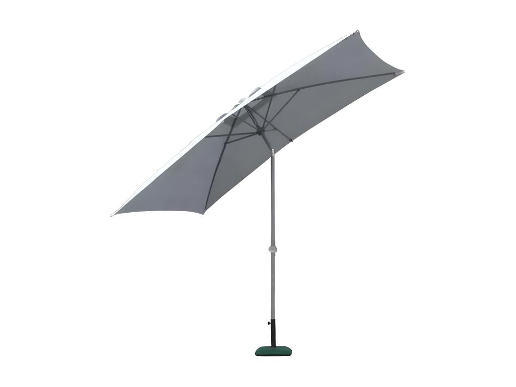 Parasol de jardin sans volant droit rectangulaire 3x2 Dekonao OYAL17108