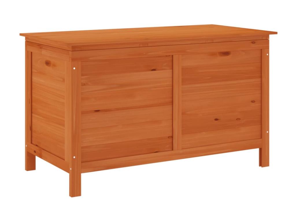 Boîte de rangement de jardin 99x49,5x58,5 cm bois massif sapin IOJY38207