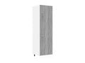 Armoire à réfrigérateur Dekonao gris 60x57x207 cm Bois ENDX65033
