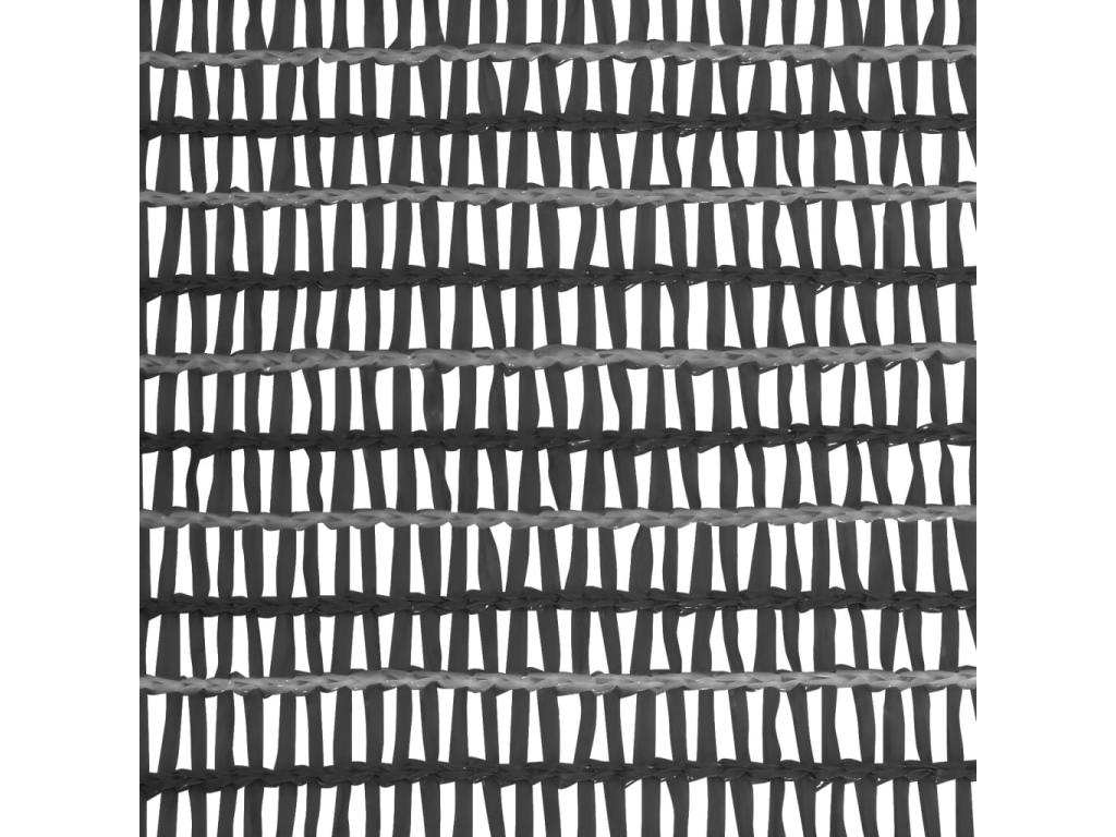 Filet Dekonao-vue Anthracite 3,6x25 m PEHD 150 g/m² GBJB85516