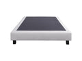 Ensemble Matelas Sublime 20 cm mousses haute densité ferme face été/hiver sommier gris ep20cm 140x200cm YZXX56341