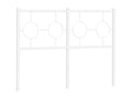 Tête de lit métal blanc 120 cm JSTW20171