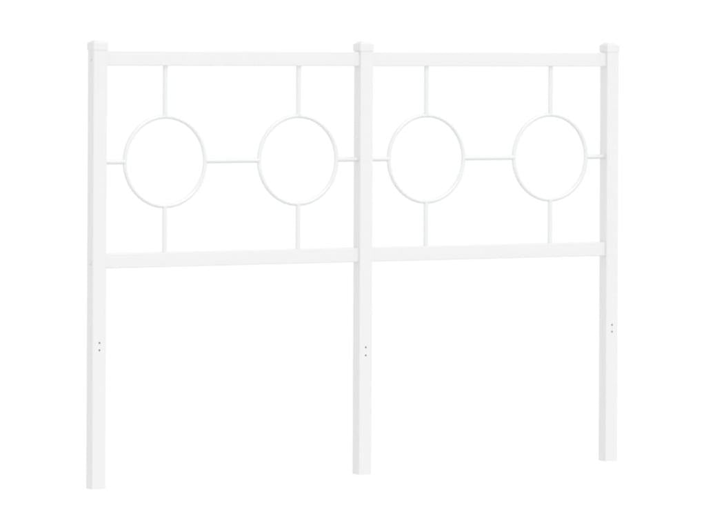 Tête de lit métal blanc 120 cm JSTW20171