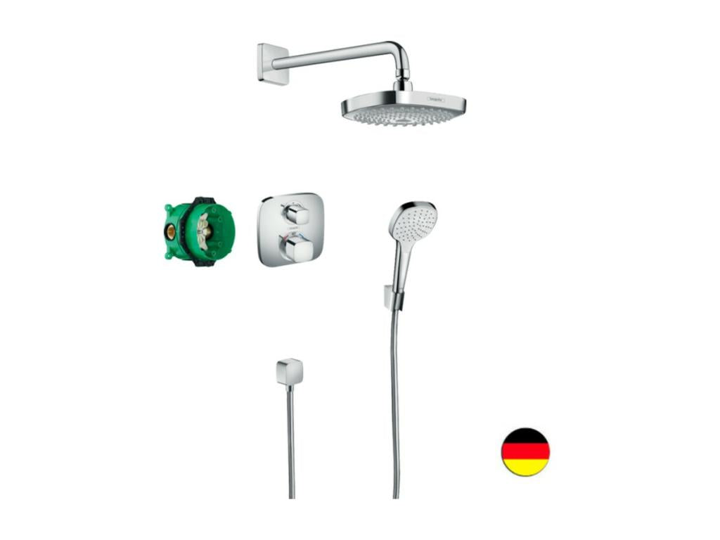 Colonne de douche thermostatique encastrée Dekonao RSST35594