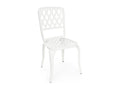 Chaise de jardin aluminium blanc Dekonao - Lot de 2 OFFT64021