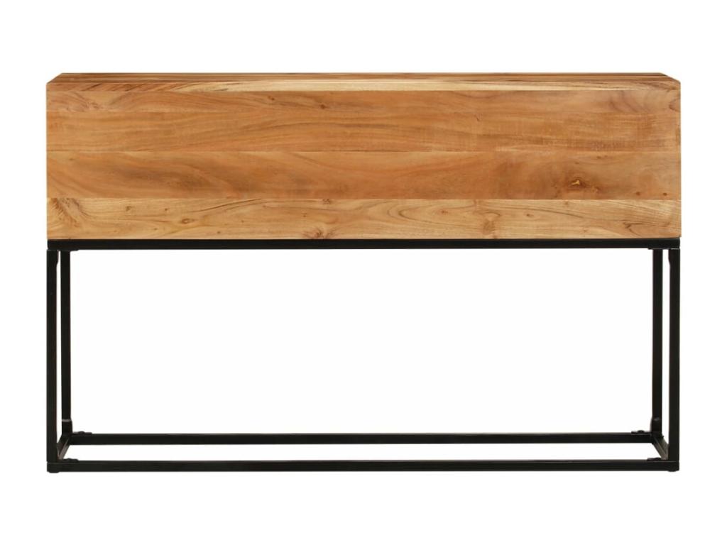 Table console 120x30x75 cm massif Bois d'Dekonao NMGN64954
