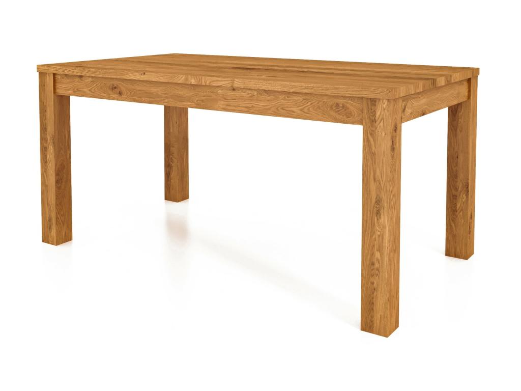 Dekonao - Table en chêne sauvage huilé naturel 90x160 RQCN64279