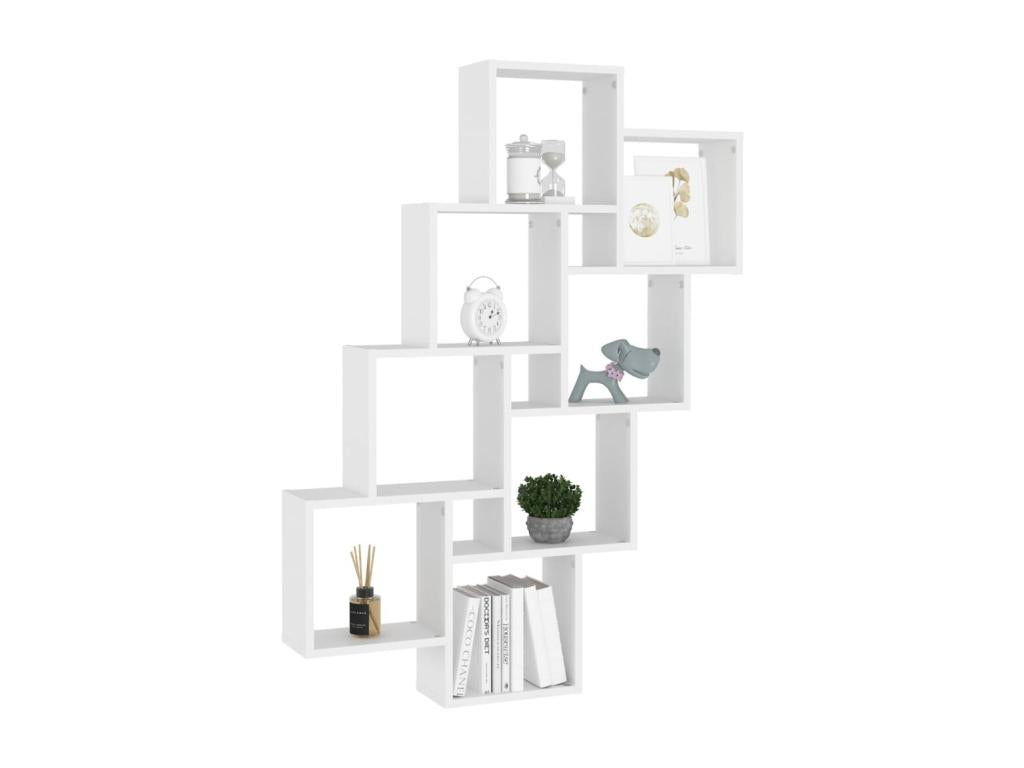 Etagère murale Dekonao Blanc 90x15x119 WVDM00399