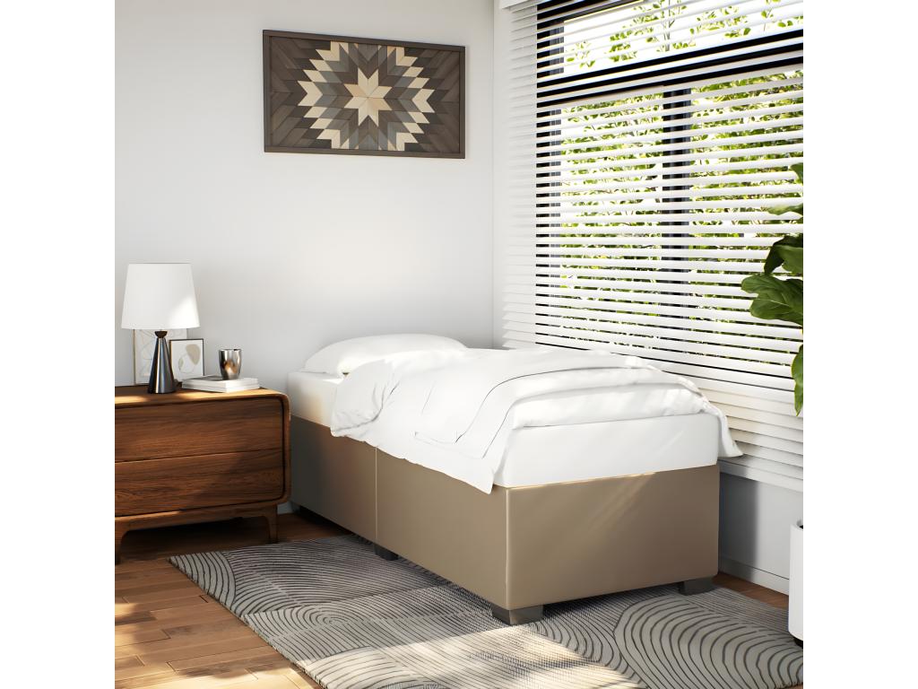 Cadre de lit Cappuccino 80x200 cm Similicuir GLZV05176