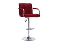 Chaise de bar Bordeaux Tissu EQQY38071