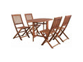 Table ovale et 4 chaises de jardin Dekonao clair Dekonao OQLP67317