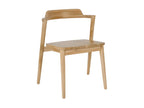 Dekonao - Lot de 2 chaises en teck - Bois RTSO52963