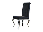 Chaise - Noir Velours - Dekonao OZDS98666