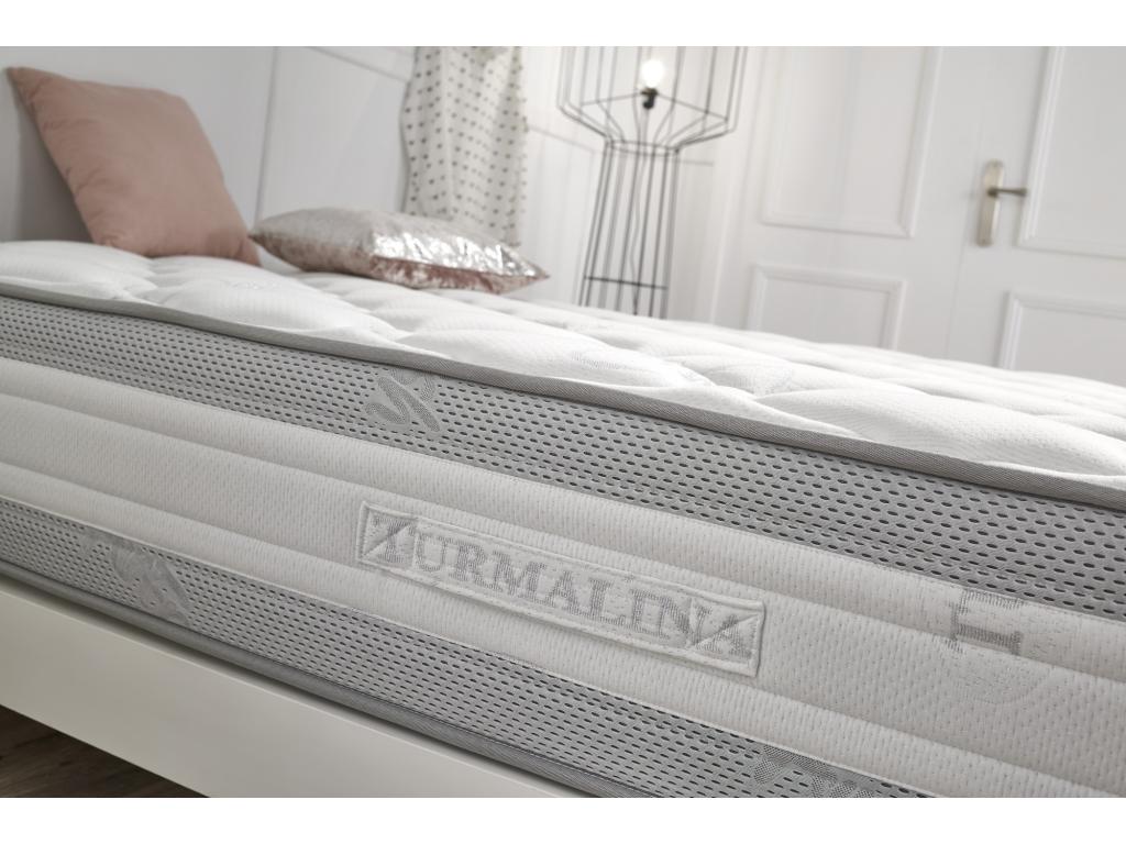 Matelas Dekonao Luxury Tourmaline 80x180 Hauteur 25cm /-2 face Dekonaoérieure 4 cm de Dekonaoélastique Supersoft APFR47002