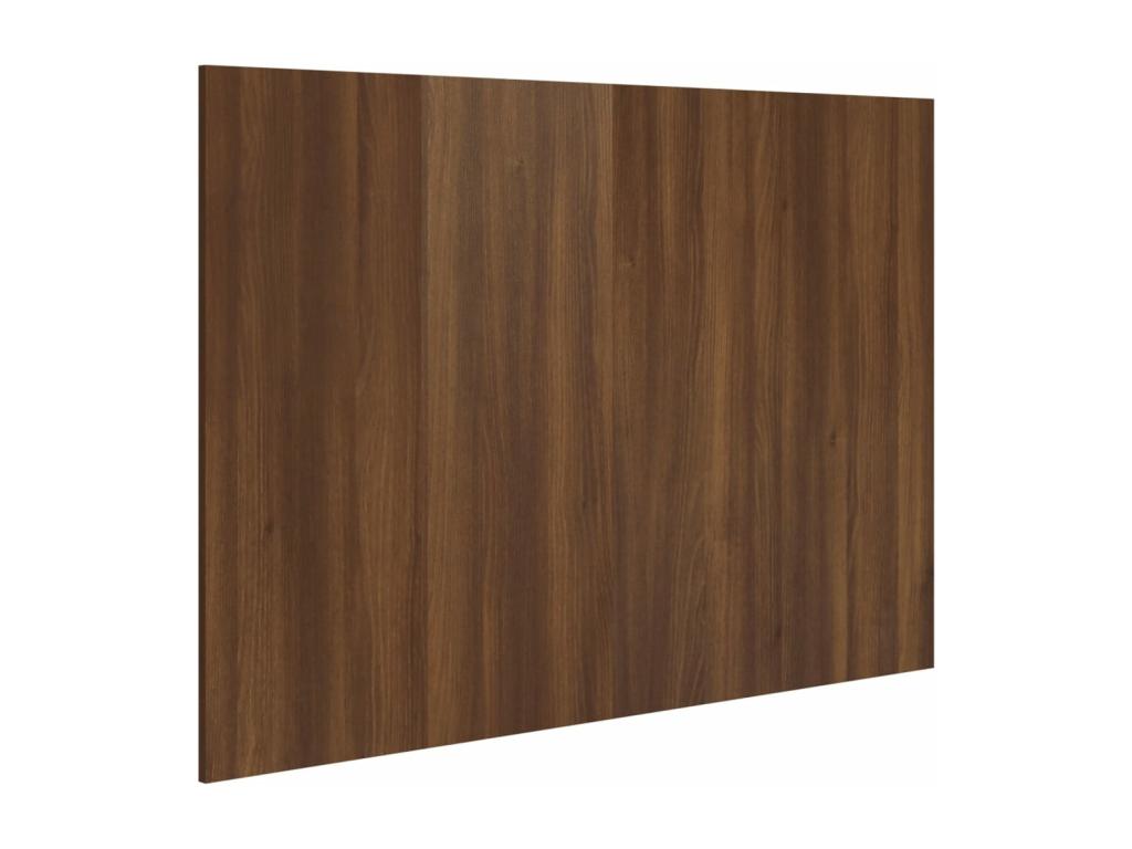 Tête de lit Chêne marron 120x1,5x80 cm Bois d'ingénierie SUAK27451