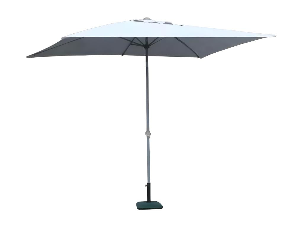 Parasol de jardin sans volant droit rectangulaire 3x2 Dekonao OYAL17108