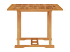 Dekonao Premium - Table de jardin 150x90x75 cm Bois de teck massif LUIK59083