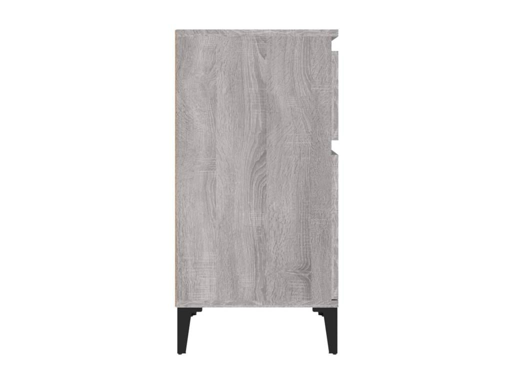 Dekonao Premium - Table de chevet Dekonao gris 40x35x70 cm VKZK84313