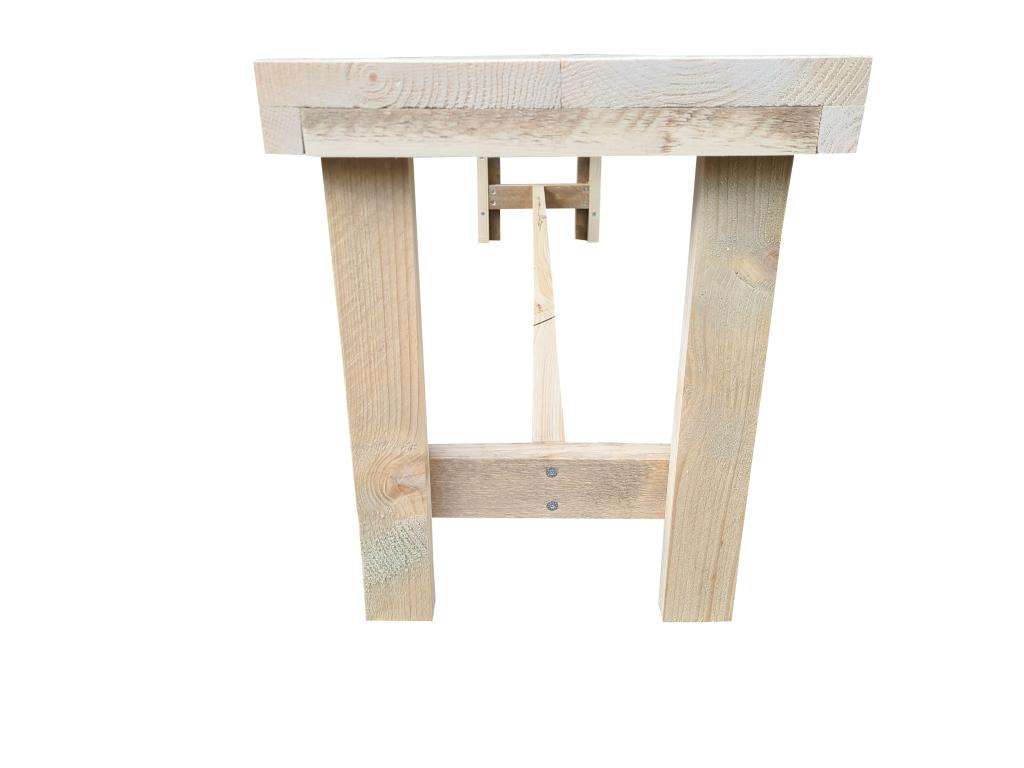 Dekonao - Banc de jardin Dekonao échafaudage bois -170Lx43Hx36P cm DNYC82281