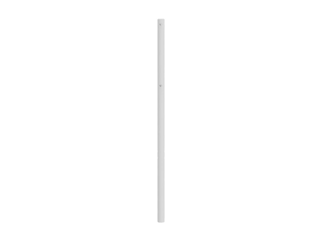 Tête de lit métal blanc 100cm NWJN44740