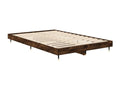 Cadre de lit sans matelas chêne fumé 120x190 cm bois ingénierie VGXQ46770