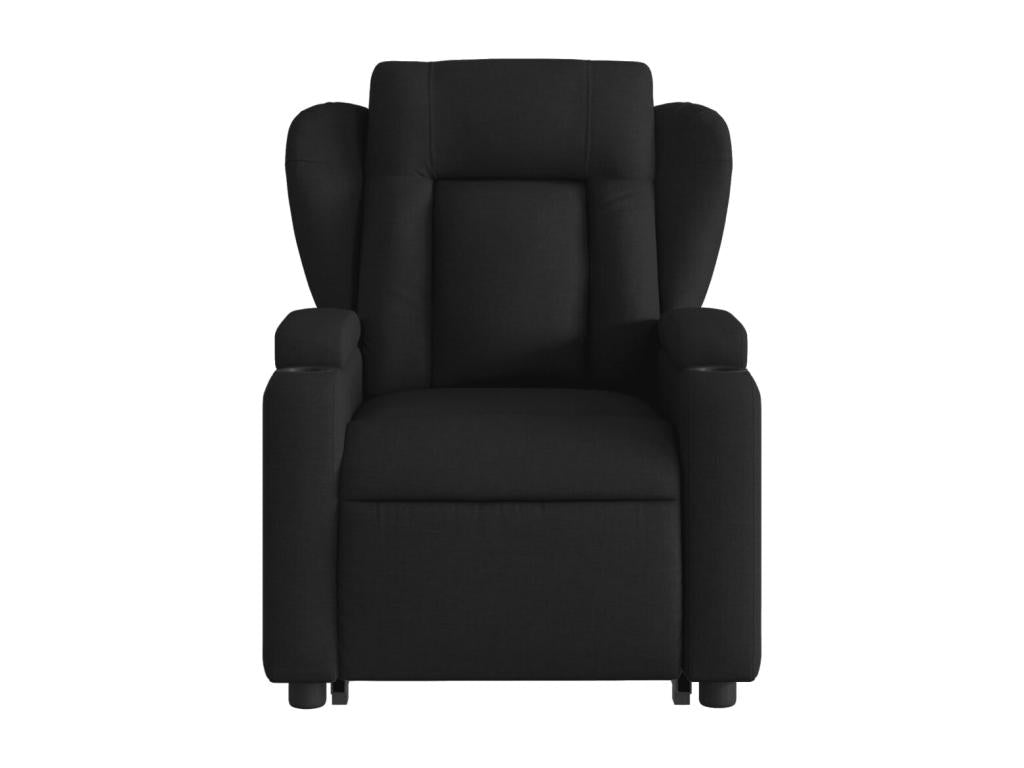 Fauteuil massant inclinable Noir Tissu DZUY62396