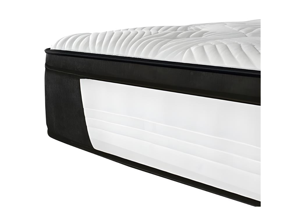 Matelas Dekonao 140x190 cm ressorts et mémoire de forme PBYP89015