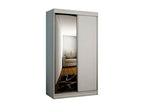 Armoire Dekonao 103 Blanc 200x100x62cm Portes d'armoire Glissement BGFD19461
