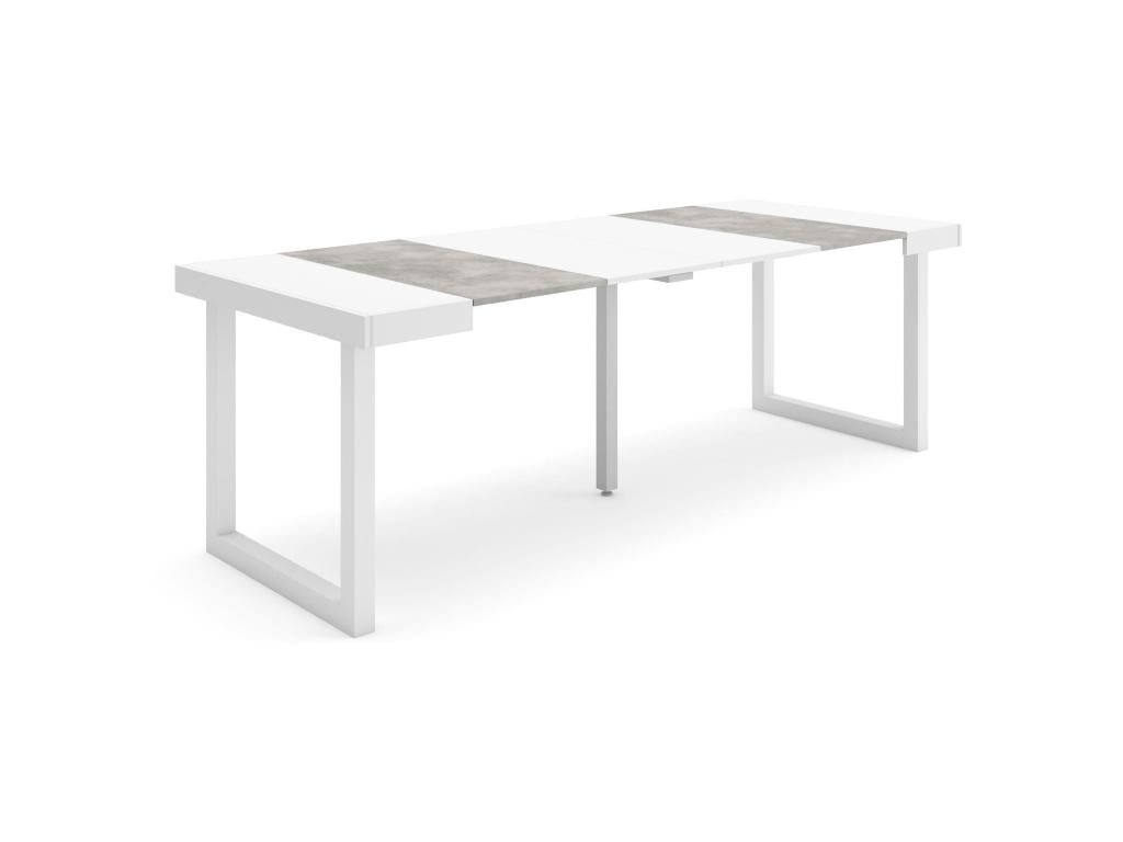 Table console extensible 220 Pour 10 personnes Pieds bois massif ZCSU96914