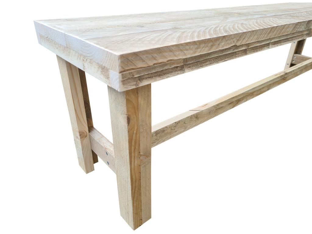 Dekonao - Banc de jardin Dekonao échafaudage bois -170Lx43Hx36P cm DNYC82281