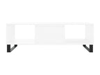 Table basse blanc 104x60x35 bois d'ingénierie RPCG49165