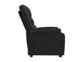 Fauteuil inclinable Noir Tissu MVRE20275