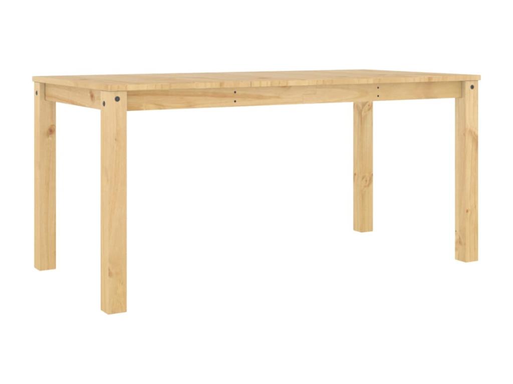 Table à manger Dekonao 160x80x75 cm bois massif de pin LMPC93252