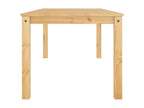 Table à manger Dekonao 180x90x75 cm bois massif de pin VMTJ73589
