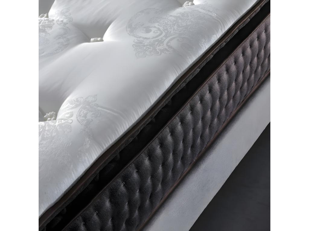 Matelas 140x190 cm ressorts ensachés mousse mémoire de forme - Dekonao VQAO44306