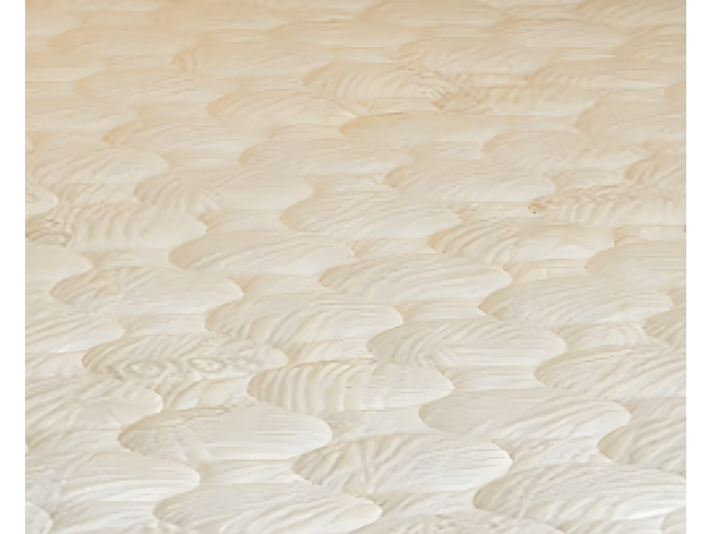 Matelas latex 90x190x23 cm ferme coton 7 zones de confort noyau poli latex HR KYUP71631