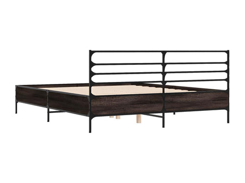 Cadre de lit sans matelas chêne marron 120x200 cm ZZLW46339