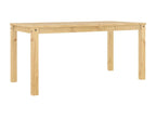 Table à manger Dekonao 160x80x75 cm bois massif de pin LMPC93252
