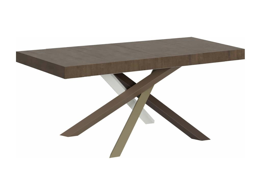 Table extensible 90x130/234 cm Volantis Premium Noyer cadre 4/C LTFY08336