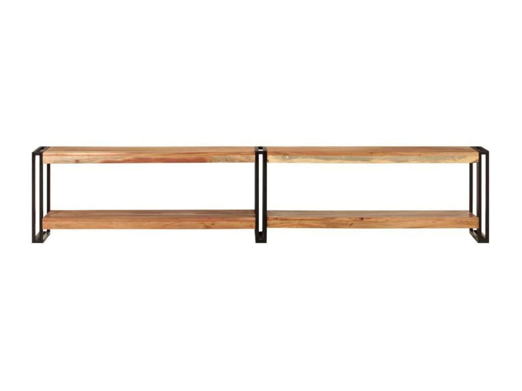 Meuble TV 200x30x40 cm bois d'Dekonao massif XDSW35293