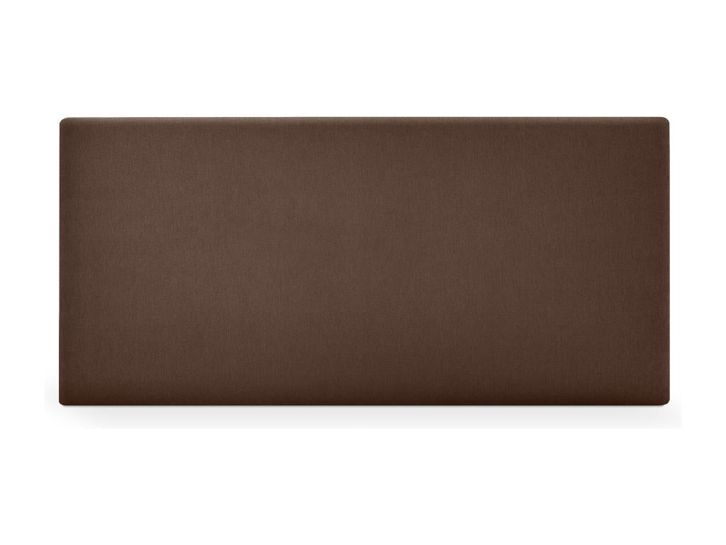 Dekonao Tête de lit en tissu Dekonao lisse 95x50cm Lits 90 - Marron SXWG28468