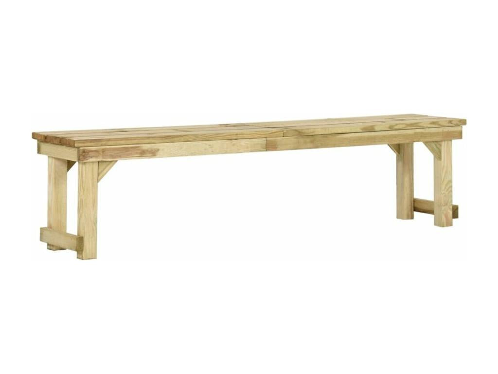 Banc de jardin 180cm Bois de pin imprégné UQTJ46320