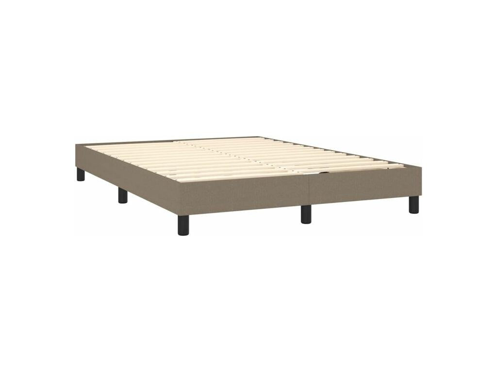 Sommier à Dekonao de lit avec matelas Dekonao 140x200 Tissu XEYS83081