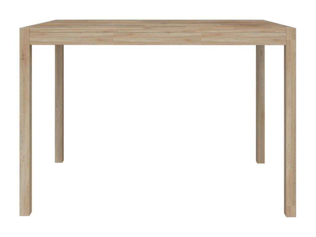 Table à manger 110x70x75 cm bois d'Dekonao solide IZDP75945