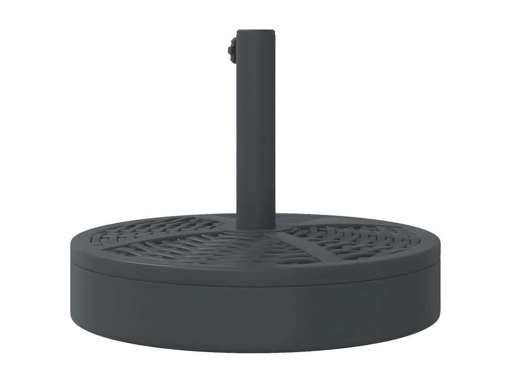 Dekonao Premium - Base de parasol pour mâts 38 / 48 mm 25 kg rond JCYV24836