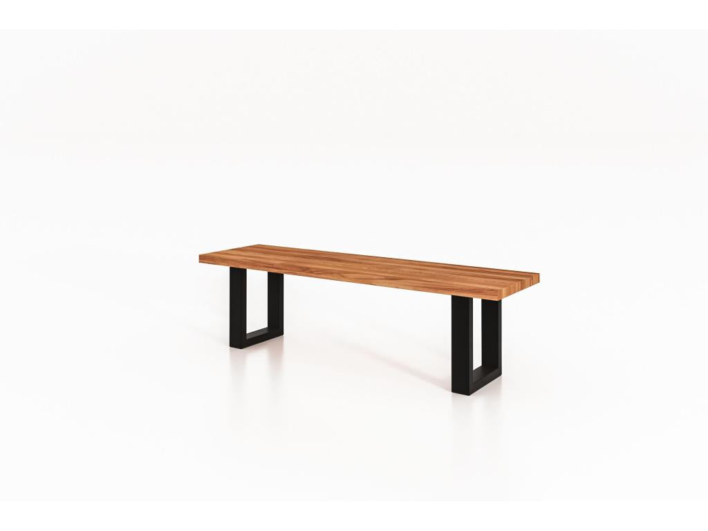 Ligniva - Banc de table en cœur de hêtre huilé naturel HCUC64194